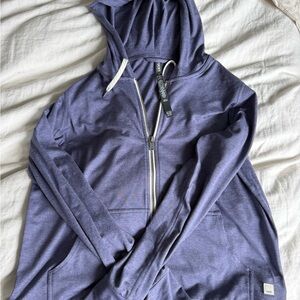 Vuori Zip up Halo Hoodie Sweatshirt M